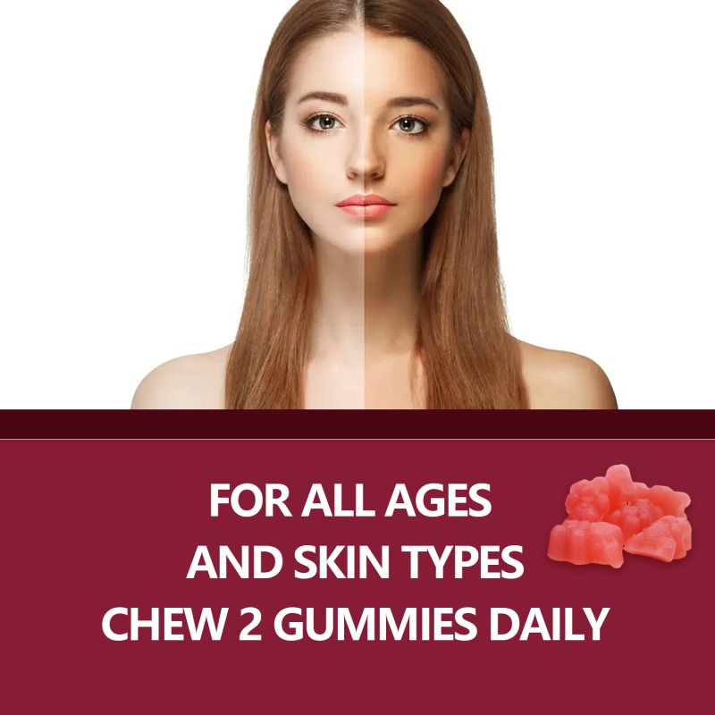 Health Hair Gummies Manufacturer - OEM Wholesale Skin Whitening