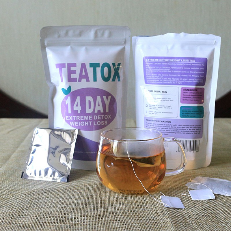 14 Day Detox Tea Supplier - Hot Selling Fat Burning Metabolism