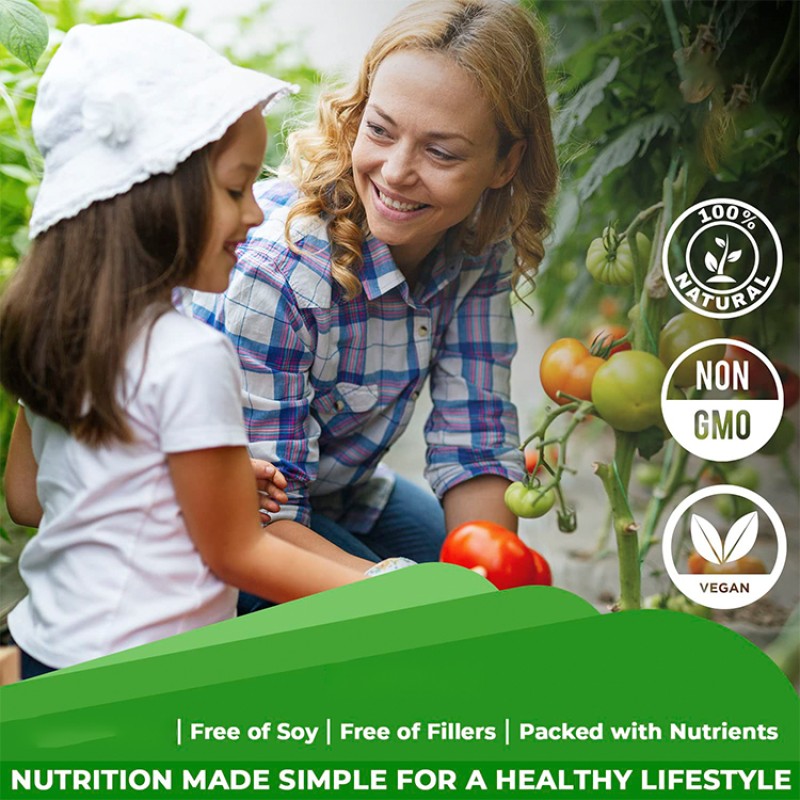 Natural Fruit Vegetable Capsules Factory - Private Label Dietary Vitamin