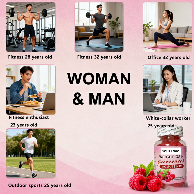 Weight Gain Supplement Supplier - Private Label Custom BBL Gummy