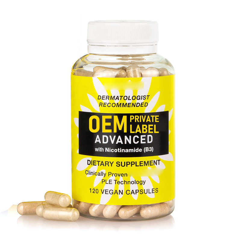 Skin Whitening Capsules Supplier - OEM Niacinamide Vitamin B3 500mg