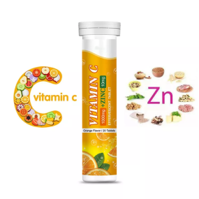 Natural Health Supplement Manufacturer - Vitamin C Zinc D3 Orange