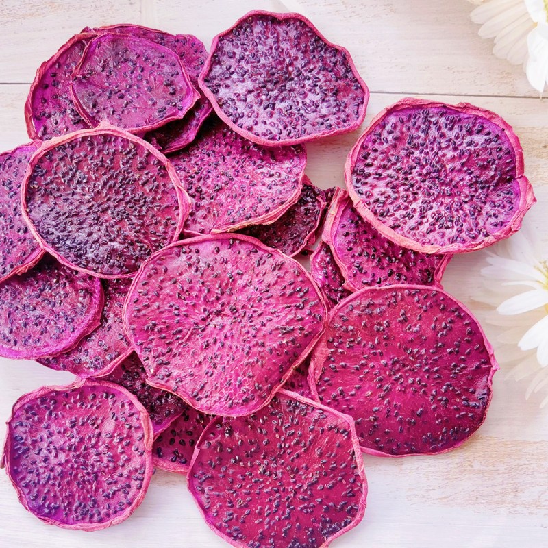 Red Dragon Fruit Slices Manufacturer - Wholesale Handmade Dried Tea