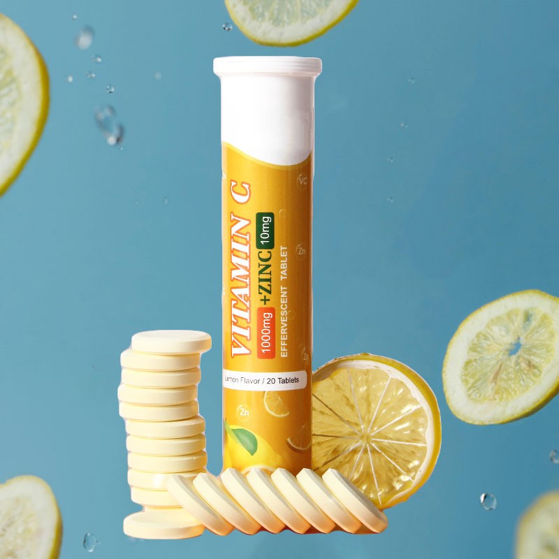 Vitamin C Effervescent Supplier - GMP HALAL 1000mg Zinc Immune