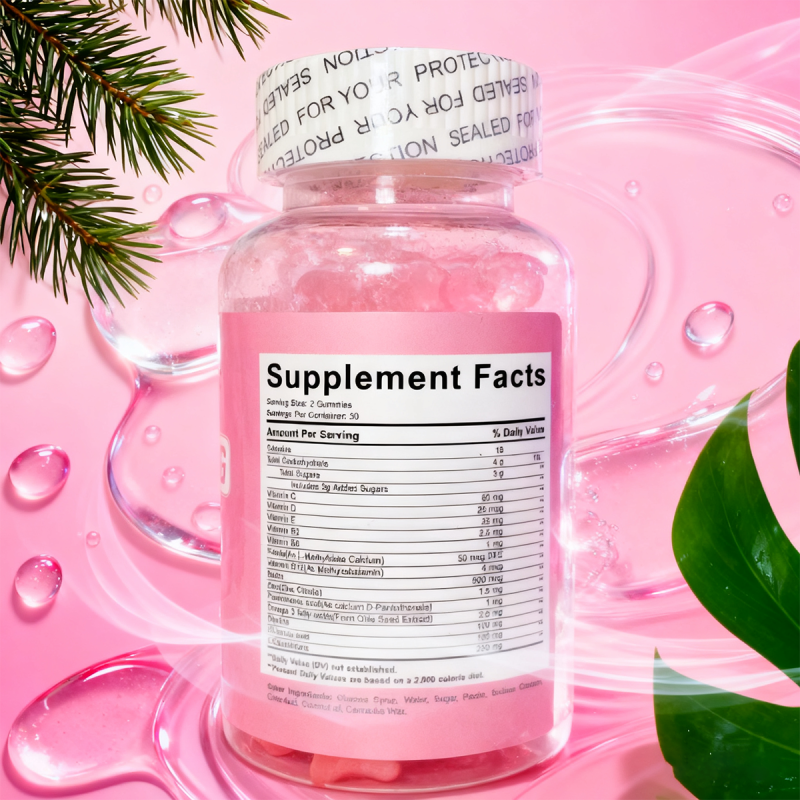 Strawberry Vitamin Gummies Manufacturer - OEM ODM Biotin Women's Health