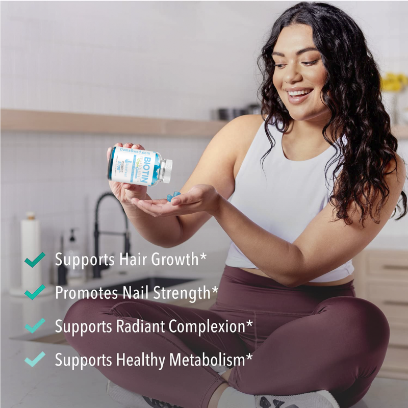 GSH Supplement Gummies Supplier - OEM Hair Whitening Biotin