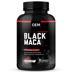 Vegan Herbal Supplement Supplier - Black Maca Root Energy Endurance
