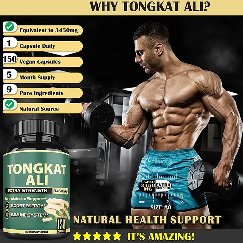 Mens Health Supplement Manufacturer - OEM Tongkat Ali Saw Palmetto