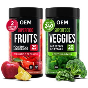 Fruit Vegetable Juice Capsules Supplier - Mixed Garden Orchard Detox