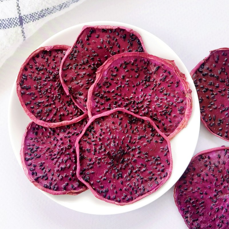 Red Dragon Fruit Slices Manufacturer - Wholesale Handmade Dried Tea