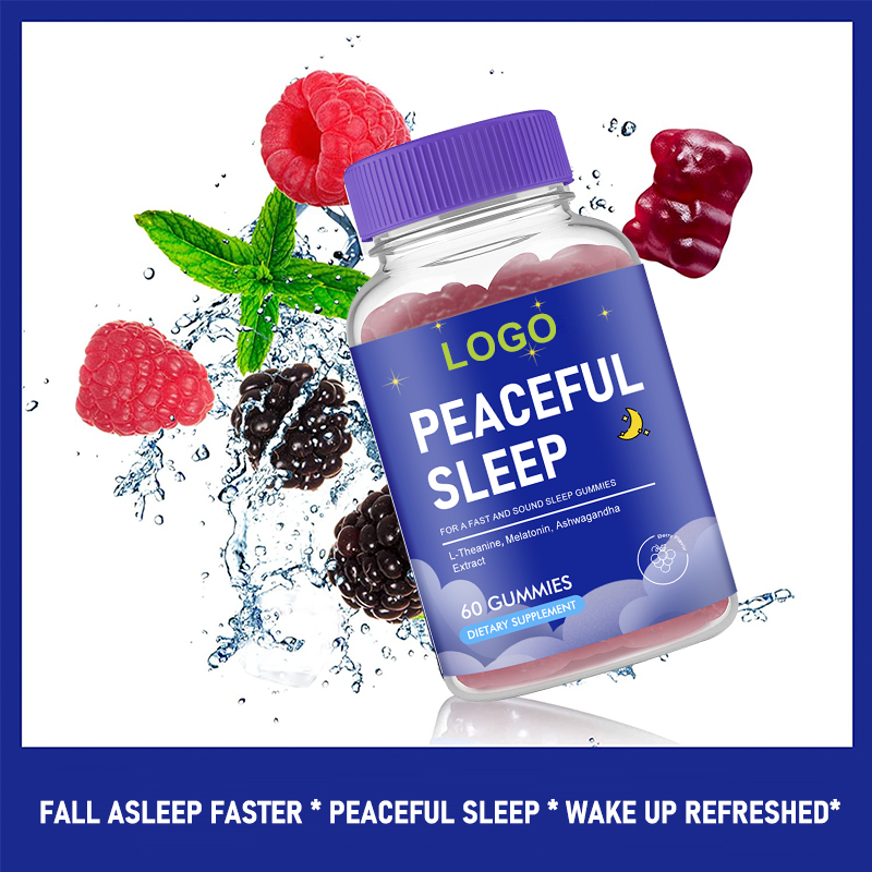 Sleep Gummy Bears Supplier - OEM Health Supplement Vegan Melatonin