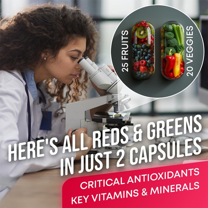 Fiber Immune Supplement Supplier - Super Reds Greens Fruit Vegetable