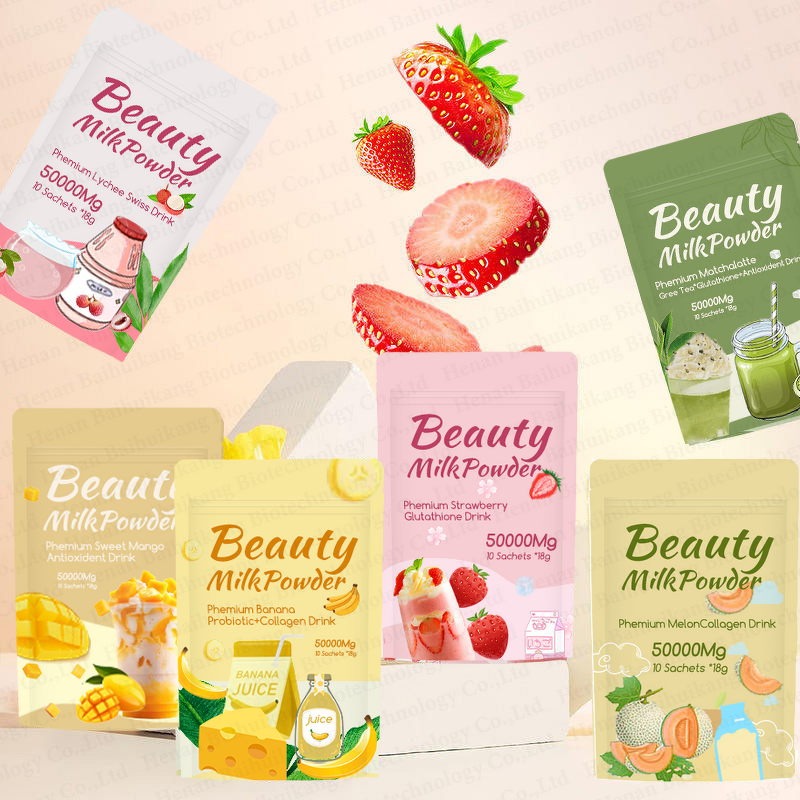 Beauty Milk Collagen Drink Manufacturer - Premium Japanese Matcha Strawberry Powder
