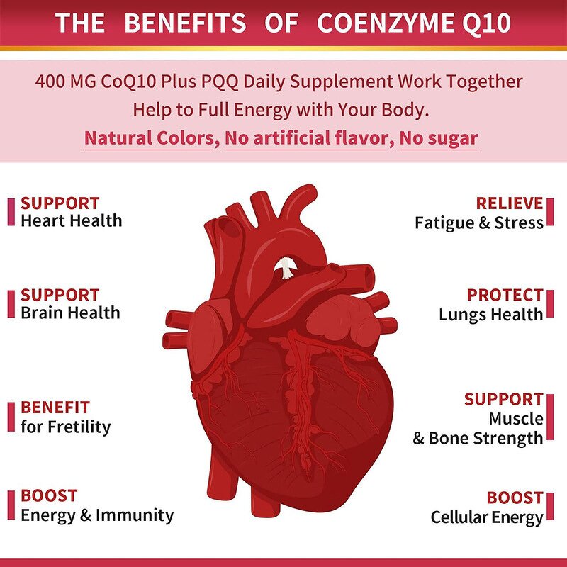COQ10 Softgel Capsules Manufacturer - OEM Private Label for Heart Health & Energy