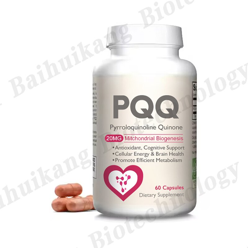 PQQ Capsules Manufacturer - Private Label Supplement for Heart & Brain Health