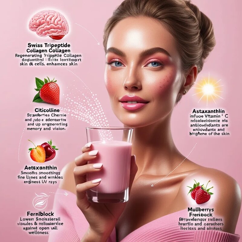 Collagen Gluta Drink Manufacturer - TK Hot Sale Instant Powder for Skin Care