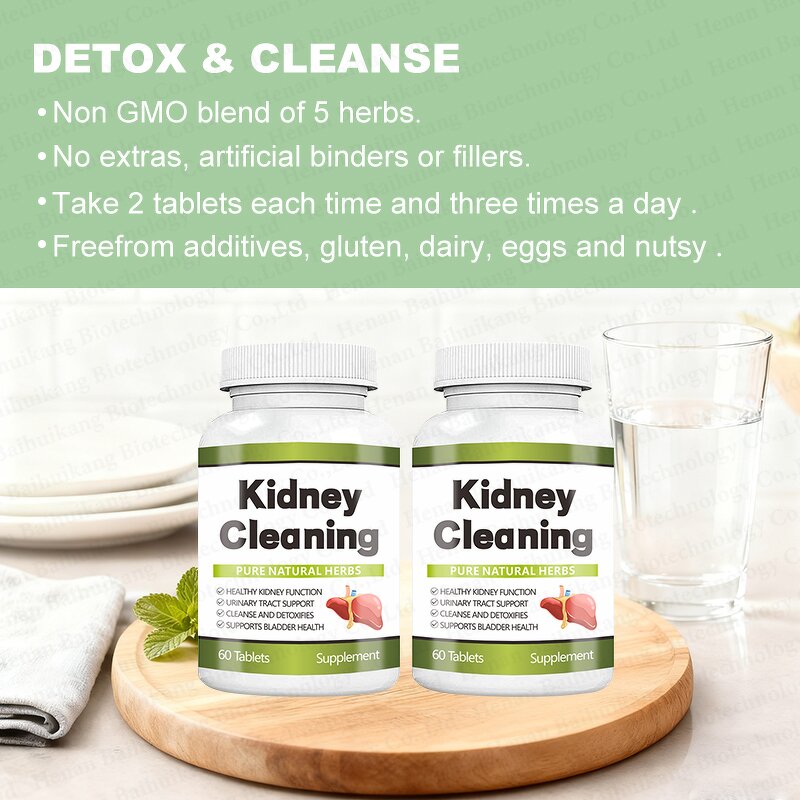 Kidney Cleanse Tablets Manufacturer - Natural Herbs for Detoxification & Energy