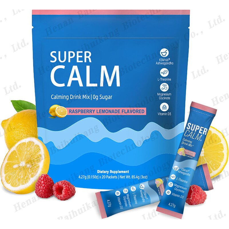 Magnesium Drink Mix Manufacturer - Private Label Super Calm with Vitamin D3