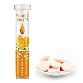 Vitamin C Effervescent Tablets Manufacturer - Factory Direct with Zinc & D3