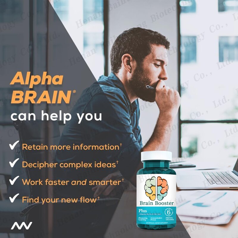 Nootropic Capsule Manufacturer - Brain Support Supplement for Memory & Focus