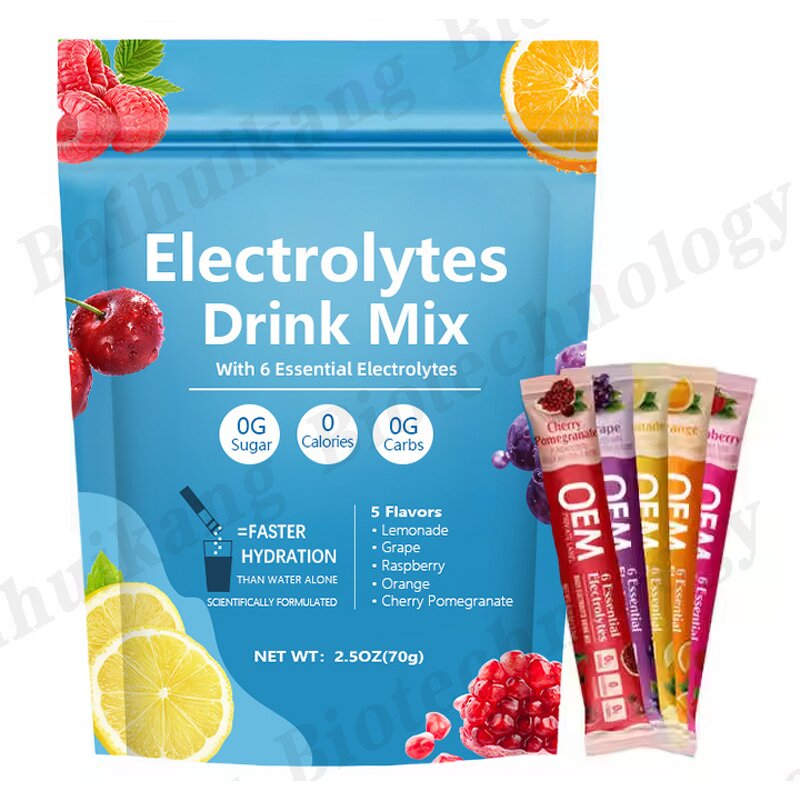 Electrolyte Powder Manufacturer - Zero Sugar Keto with 6 Key Electrolytes