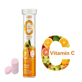 Vitamin C Effervescent Tablet Manufacturer - Low MOQ Custom Logo & Flavor