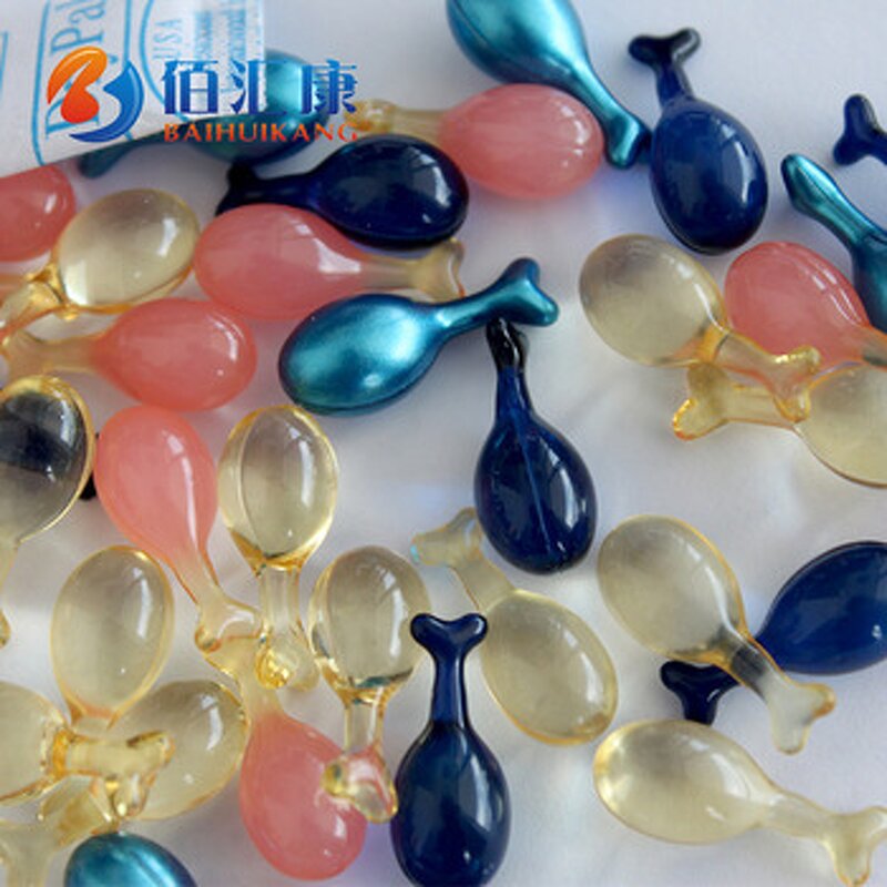 Hair Repair Softgel Manufacturer - Bulk Sales OEM Mini Size for Dry Split Hair