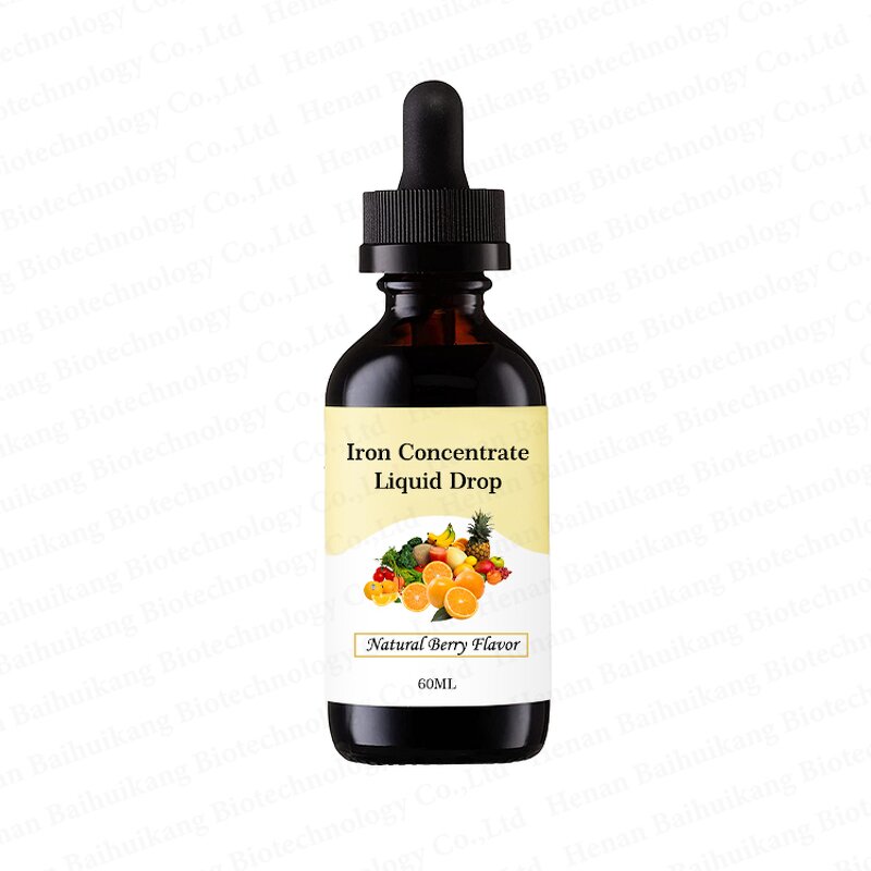Iron Liquid Drop Manufacturer - Oem Natural Dietary Supplement for Vegans