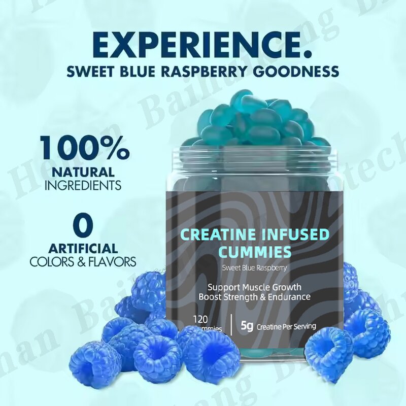 Creatine Gummies Manufacturer - Pre Workout Monohydrate for Quick Energy
