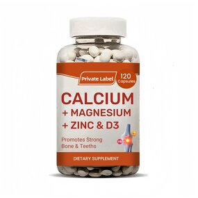 Calcium Capsule Manufacturer - Hot Sale with Vitamin D for Bones & Muscles