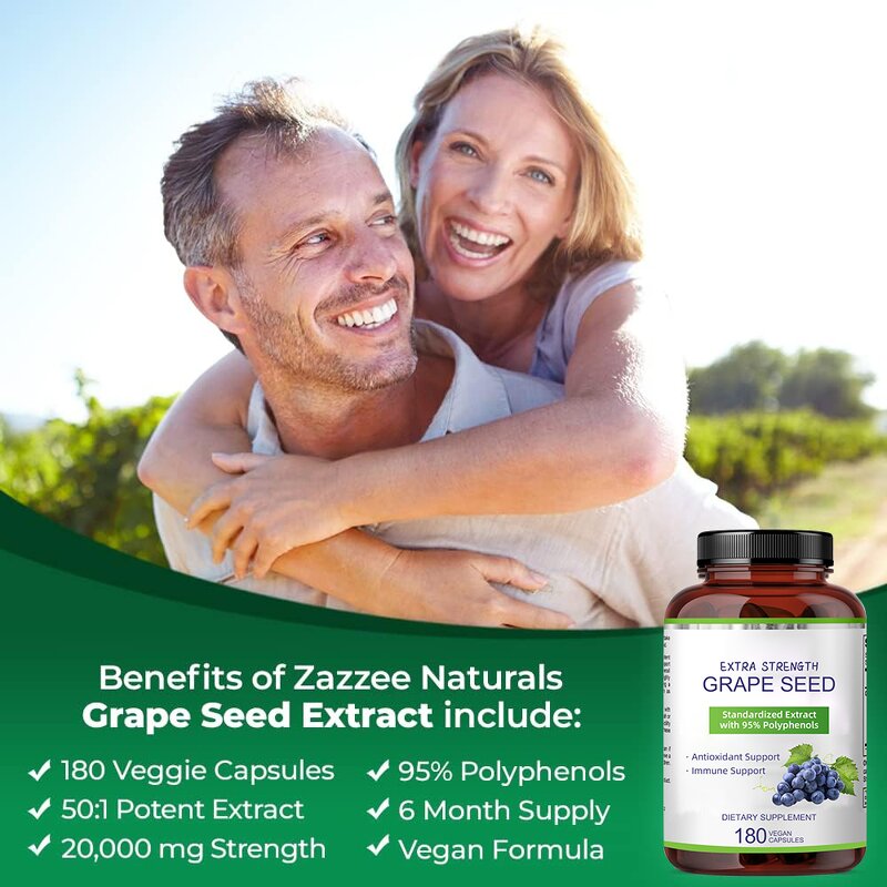 Grape Seed Softgel Supplement Manufacturer - for Skin Health & Immunity