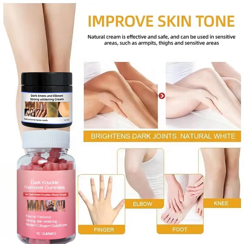 Whitening Gummies Manufacturer - Private Label for Bikini Area & Dark Knuckle