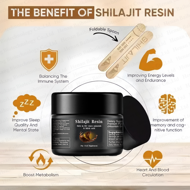 Shilajit Resin Manufacturer - Private Label OEM/ODM Natures Balance Supplement