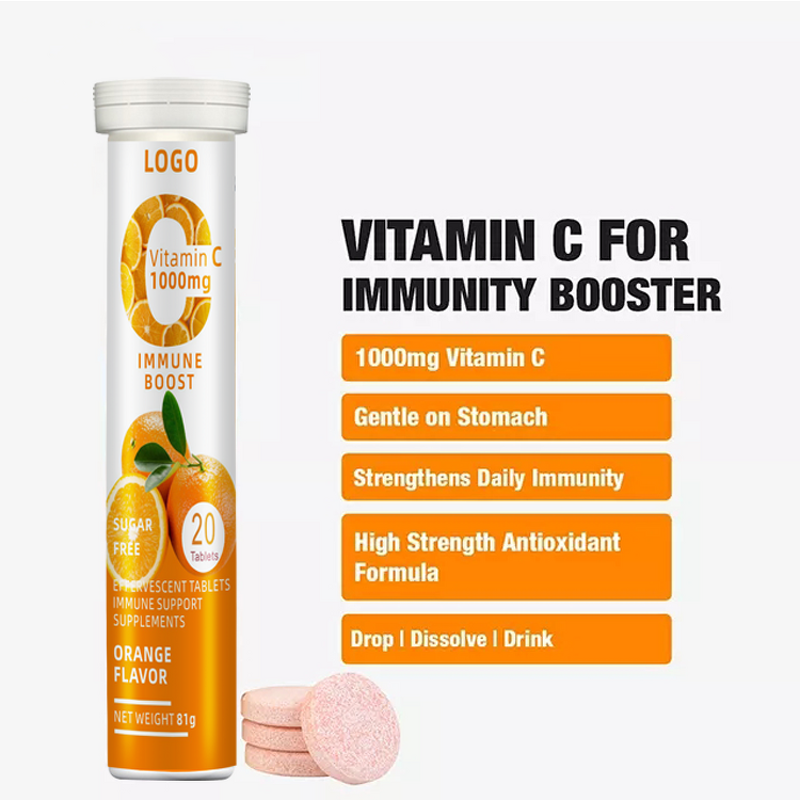 Vitamin C Tablets Manufacturer - High Absorption 1000mg Ascorbic Acid