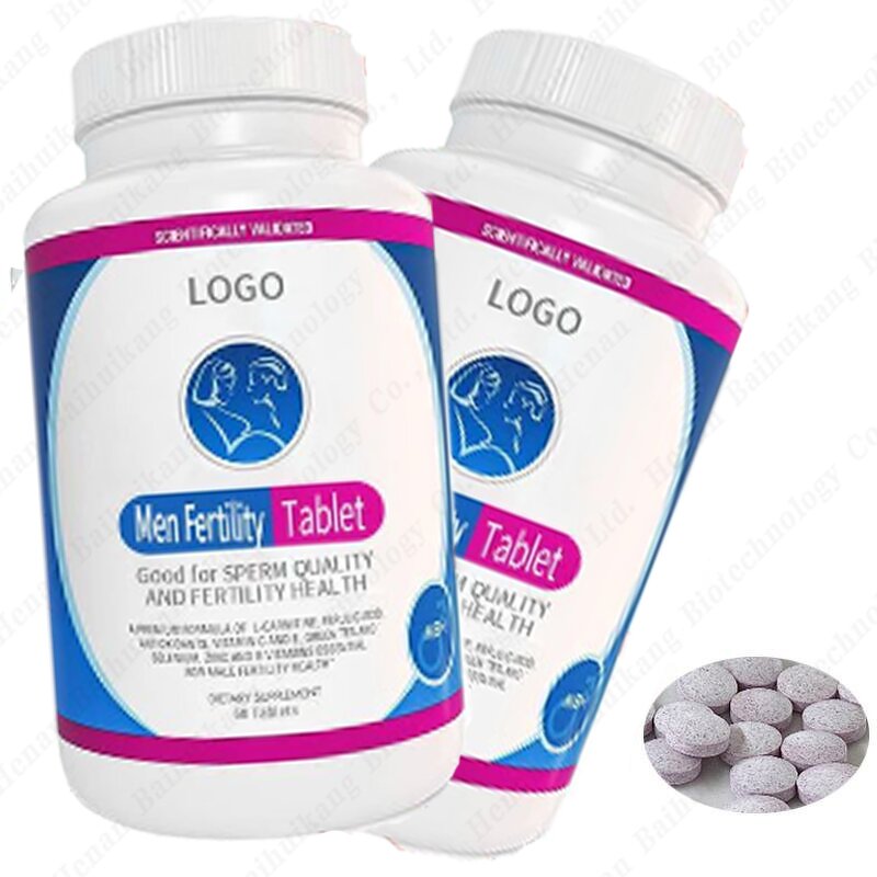 Men Fertility Tablets Manufacturer - Herbal with L-Carnitine, Ferulic Acid & Vitamins