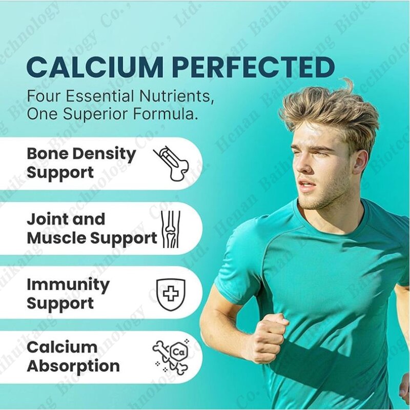 Calcium Vitamin D3 Tablets Manufacturer - Private Label Chewable for Bone & Joint