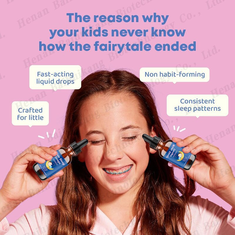 Melatonin Liquid Drop Manufacturer - Hot Sale 3mg Fast Acting for Kids