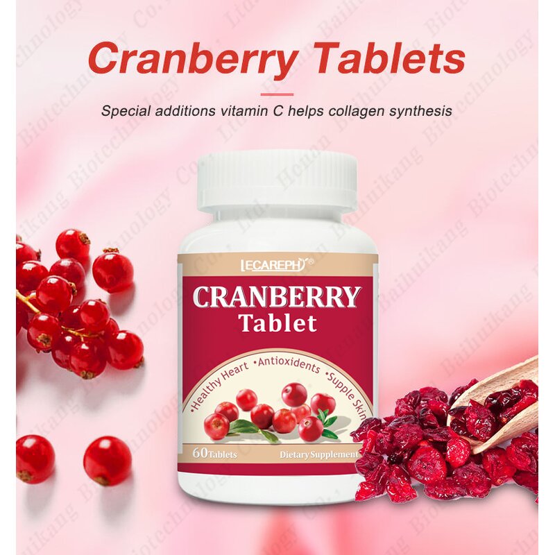 Cranberry Extract Tablets Manufacturer - OEM Custom Label Collagen Supplement