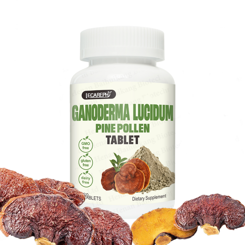 Ganoderma Lucidum Tablets Manufacturer - Private Label Extract with Pine Pollen