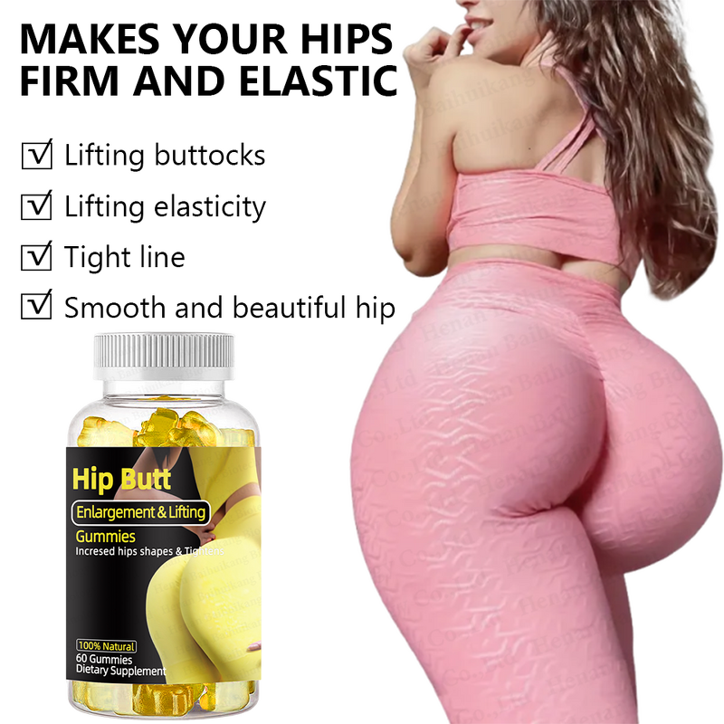 Butt Booster Gummies Manufacturer - OEM Hot Sale Hip & Butt Enlargement BBL