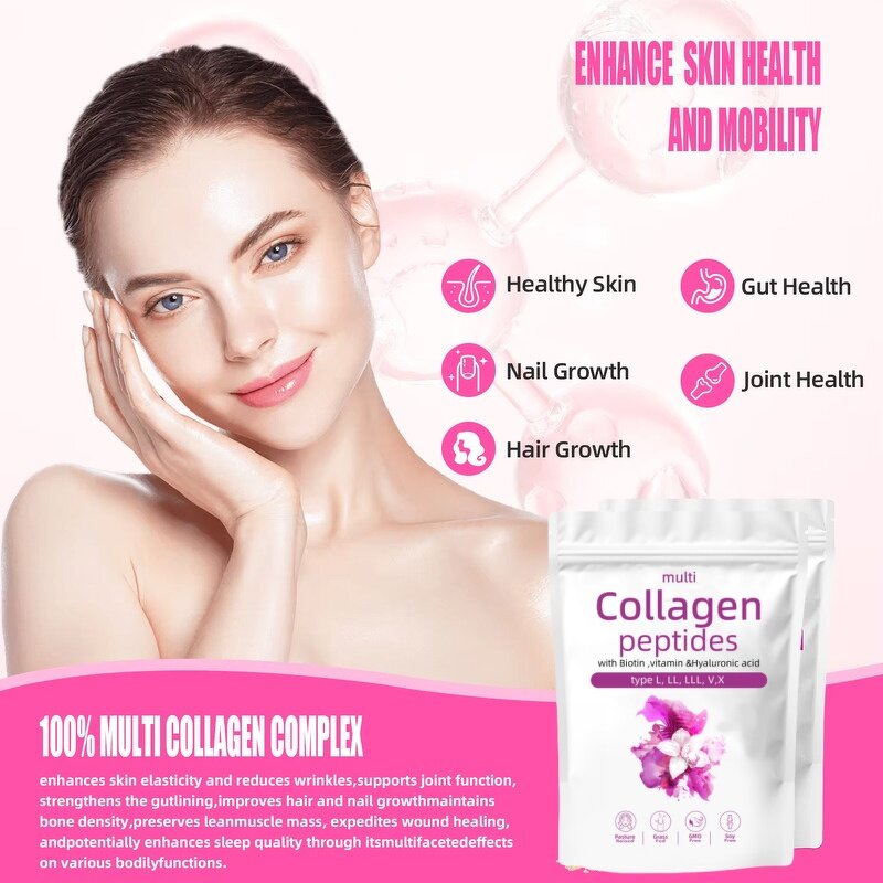 Collagen Peptides Powder Manufacturer - NON-GMO Halal for Beauty & Hair Growth