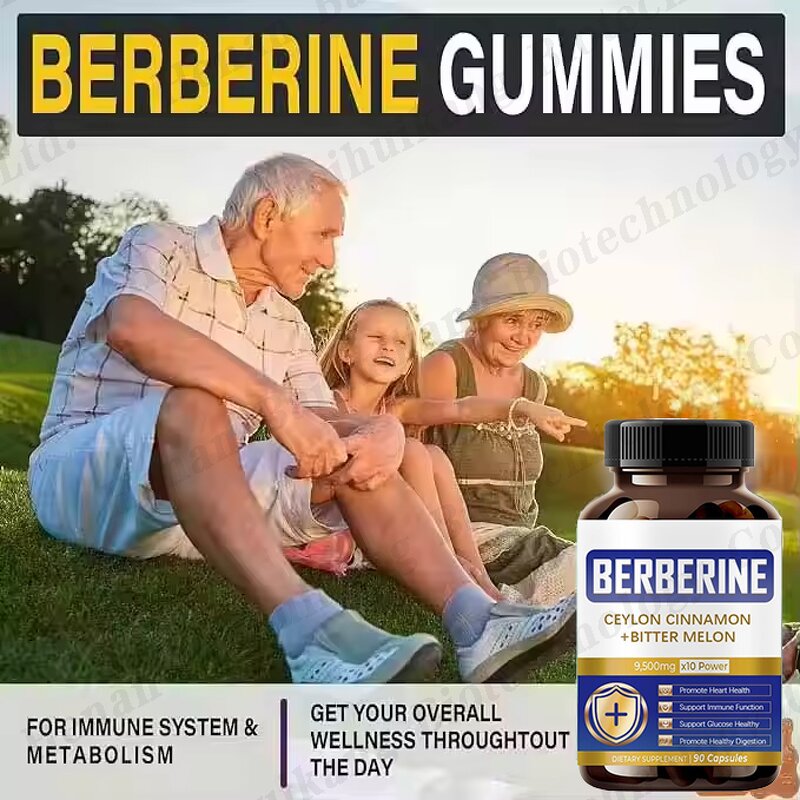 Berberine Capsules Manufacturer - Factory Wholesale Phytosome for Glucose