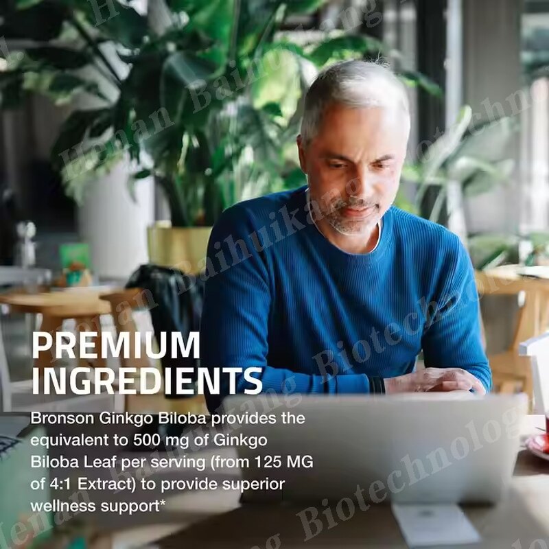 Ginkgo Biloba Capsules Manufacturer - High Quality Extract for Memory & Brain