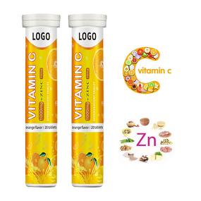 Vitamin C Effervescent Tablet Manufacturer - Private Label 1000mg with Zinc
