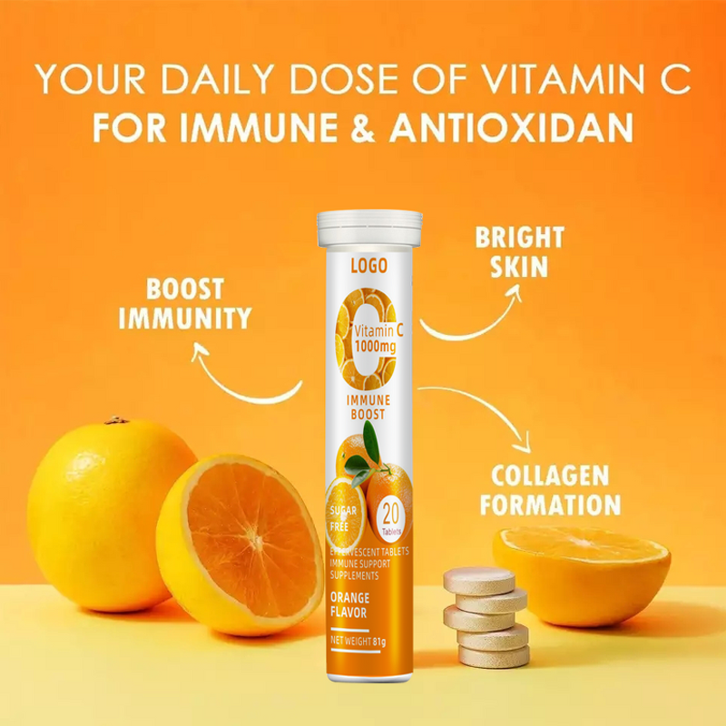 Vitamin C Tablets Manufacturer - High Absorption 1000mg Ascorbic Acid