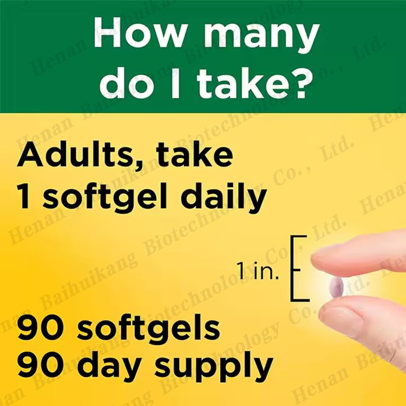 Vitamin B12 Softgel Capsules Manufacturer - 1000mcg Methylcobalamin Food Grade