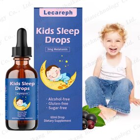 Melatonin Liquid Drop Manufacturer - Hot Sale 3mg Fast Acting for Kids
