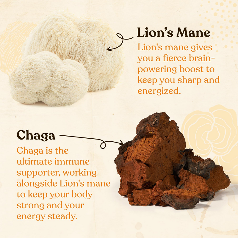 Mushroom Coffee - Manufacturer - Four Sigmatic Lions Mane Chaga Rhodiola Energy Focus