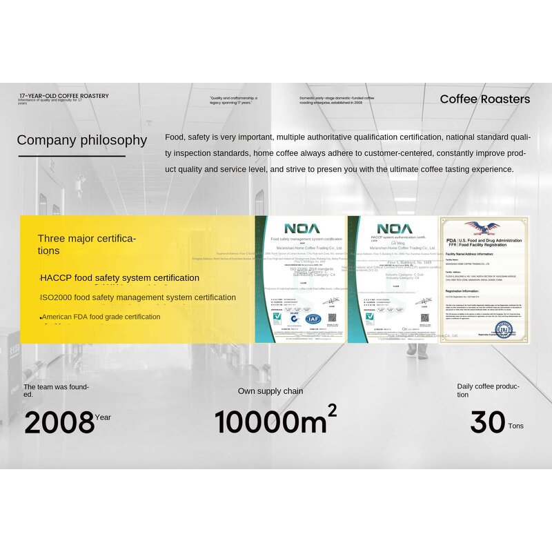 Coffee Beans - Manufacturer - 500g Italian High Roast Arabica Robusta Slimming Wholesale