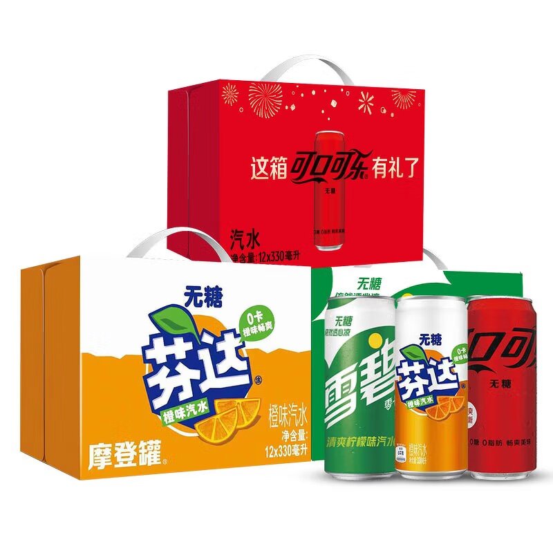 Soda Drink - Manufacturer - 330ml Fruit-Flavored Low-Fat Carbonated Canned Bottle Coke